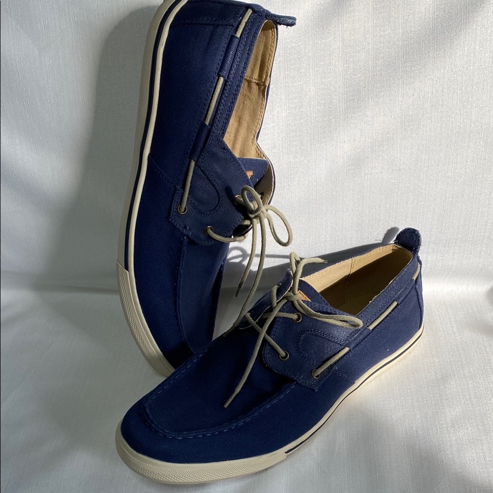Tommy Bahamas Men's Navy Casual Boat Shoes Comfort Elegant Lace Up 13